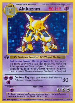 Pokémon Alakazam 1/102