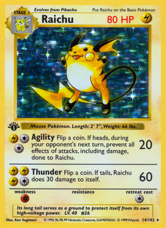 Pokémon Raichu 14/102