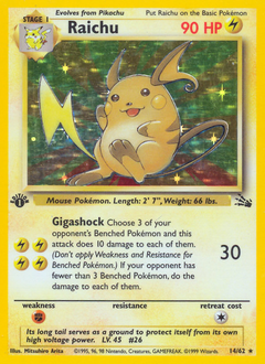 Pokémon Raichu 14/62