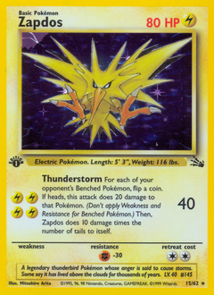 Pokémon Zapdos 15/62