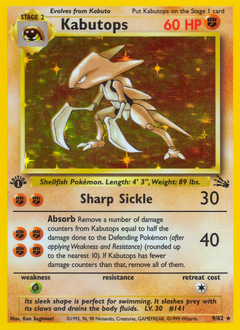 Pokémon Kabutops 9/62