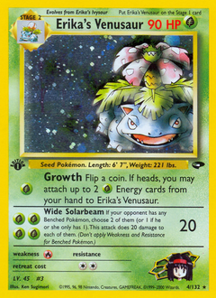 Pokémon Erika's Venusaur 4/132