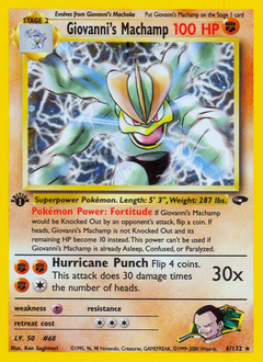Pokémon Giovanni's Gyarados 6/132