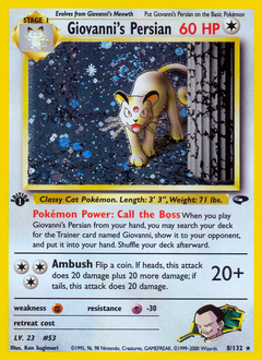 Pokémon Giovanni's Nidoking 8/132