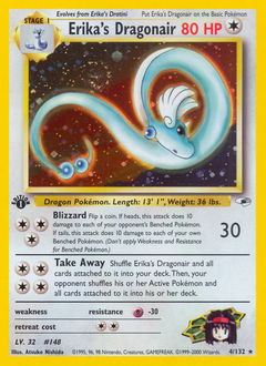 Pokémon Erika's Dragonair 4/132