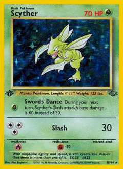 Pokémon Scyther 10/64