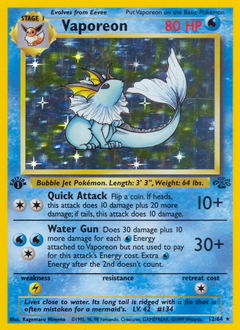 Pokémon Vaporeon 12/64