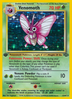 Pokémon Venomoth 13/64