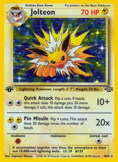 Pokémon Jolteon 4/64