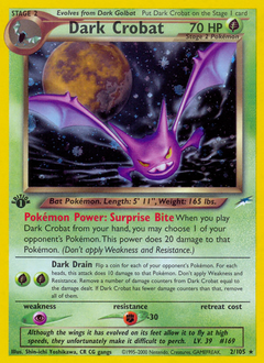 Pokémon Dark Espeon 2/105