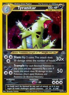 Pokémon Tyranitar 12/75