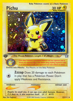 Pokémon Pichu 12/111