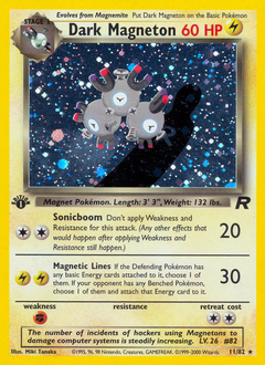 Pokémon Dark Magneton 11/82