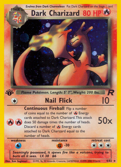 Pokémon Dark Charizard 4/82