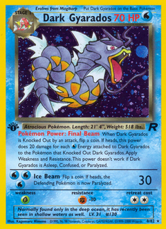 Pokémon Dark Gyarados 8/82
