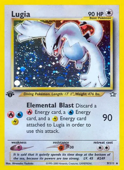 Lugia Holo — Neo Genesis, 2000